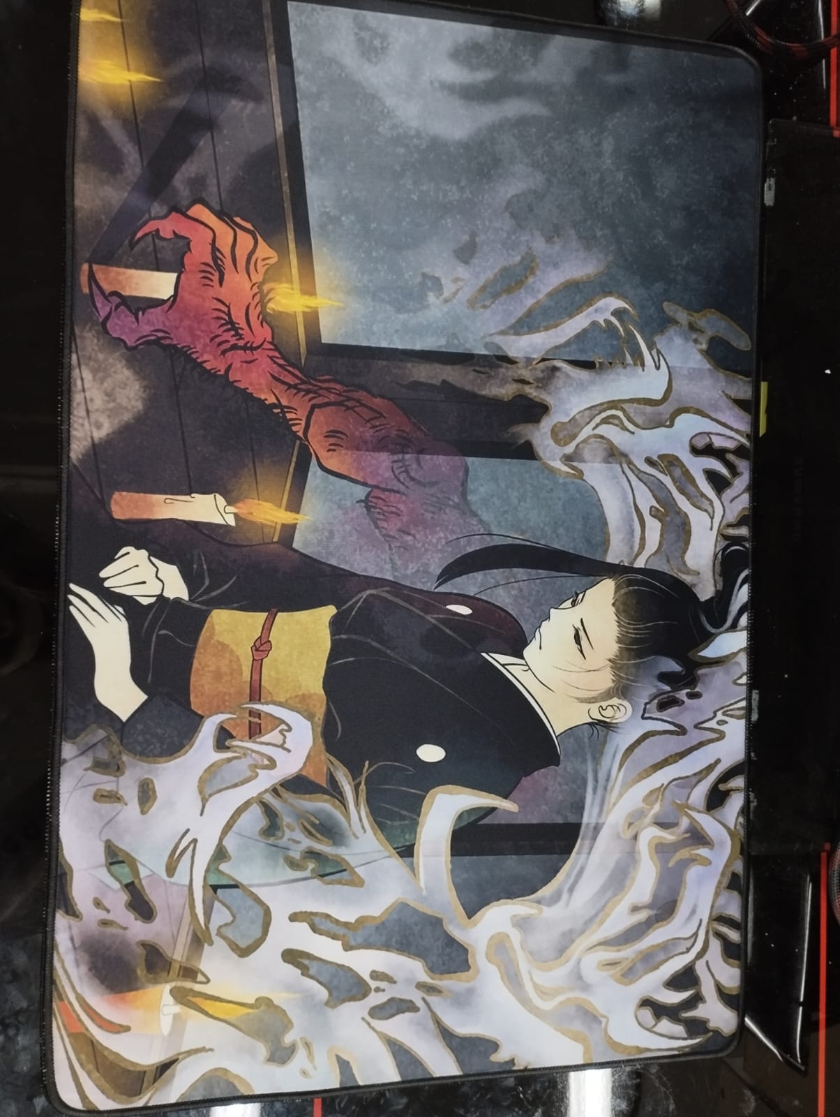 Playmat Dark Ritual (60x40cm con bordes cosidos)